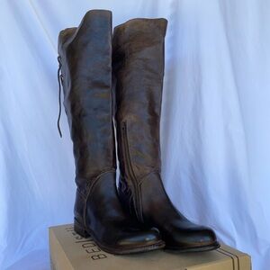 New in box Bed Stu Knee-high Boots with one flaw